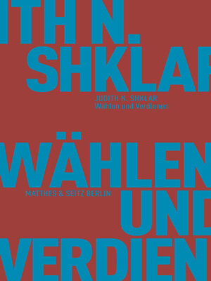 cover image of Wählen und Verdienen